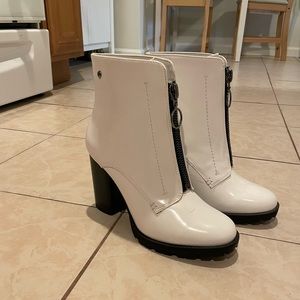 White boots purchased at Kohl’s